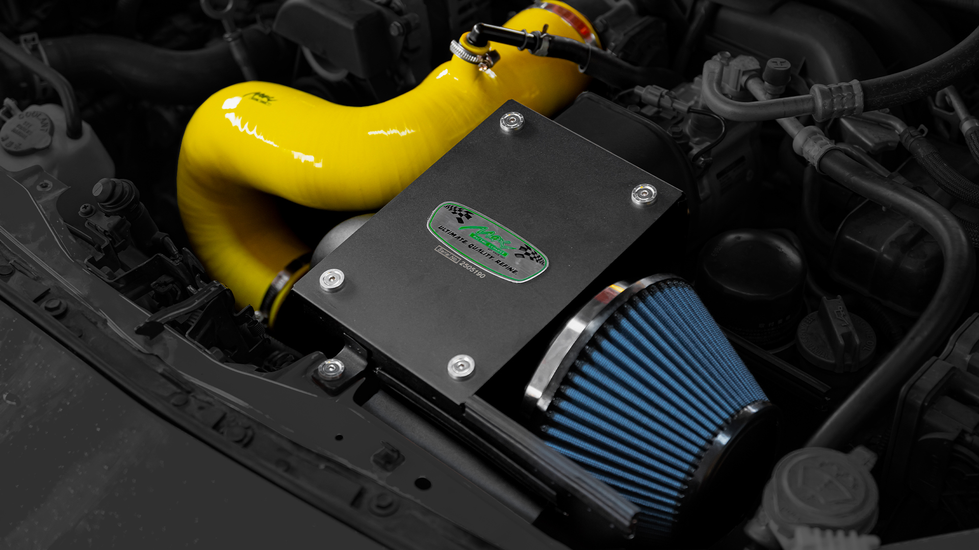 Max Racing Filter Box Max Racing Cold Air Open Pod Intake System for Toyota GT86 ZN6 / Subaru ...