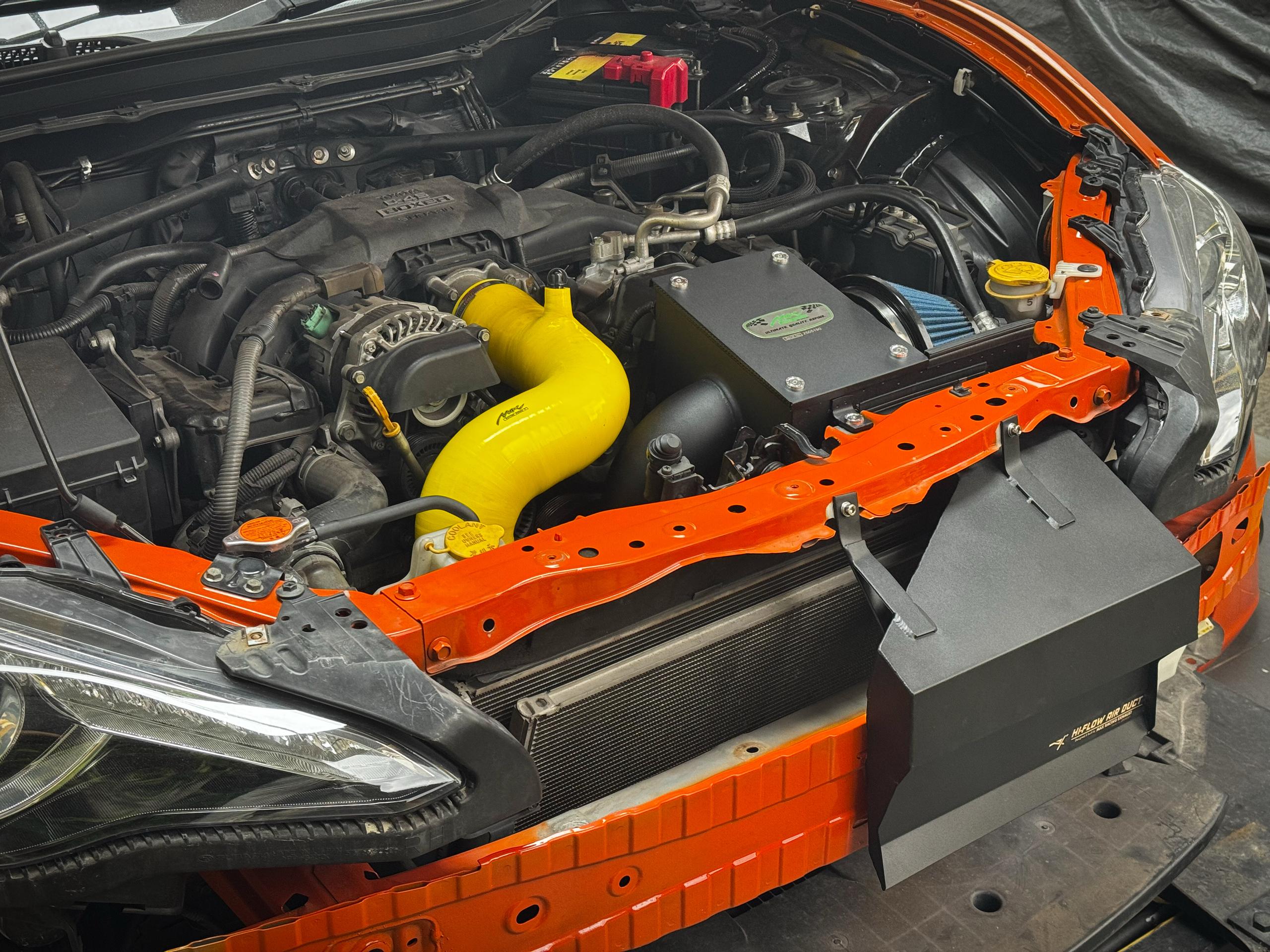 Acrylic Racing Intake System Max Racing Cold Air Open Pod Intake System for Toyota GT86 ZN6 / Subaru ...