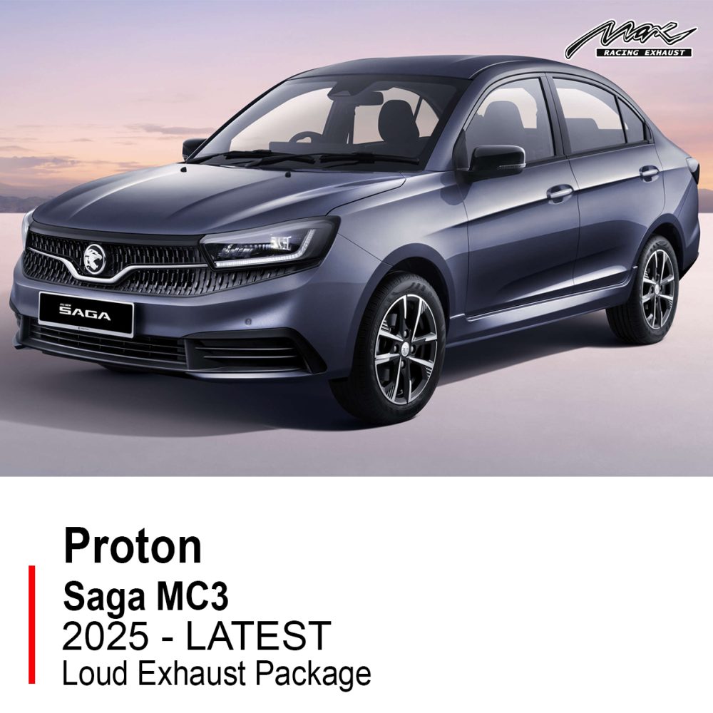 Proton Saga MC3 Loud Exhaust Package Proton Saga MC3 Loud Exhaust Package